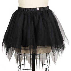 Forever 21 Hello Kitty Kuromi Tutu Skirt Black Tulle S/M